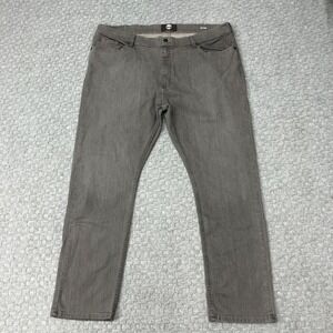 Timberland Jeans Mens 40x30 Gray Straight Leg Stretch Denim Everyday Casual Core